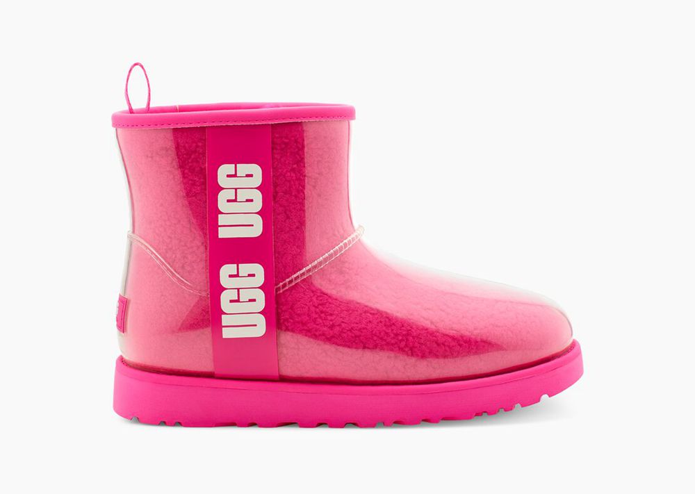 Ugg Mini Boot Womens - Ugg Classic Clear Mini Rose - 435BNQRVX